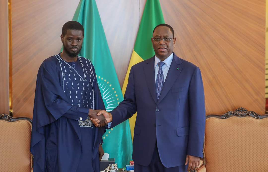 La première entrevue entre Macky Sall et Bassirou Diomaye Faye