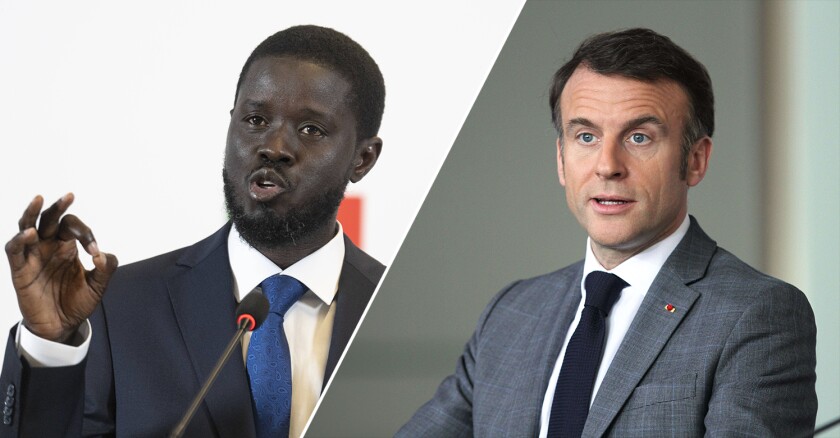 Macron -  Bassirou Diomaye 