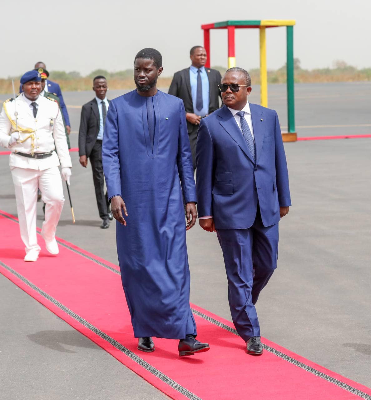 Président Diomaye à Bissau : Un Accueil Triomphal