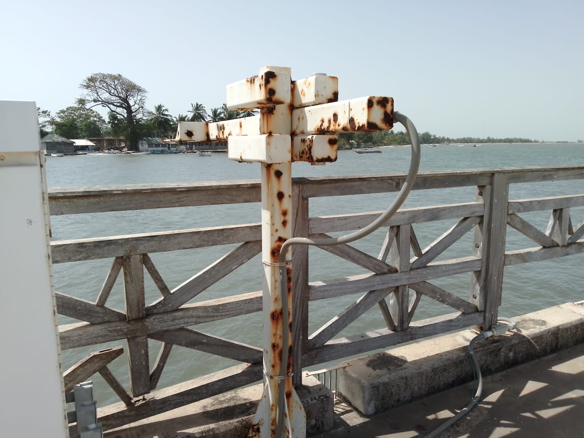 Le port de Carabane en état de délabrement notoire