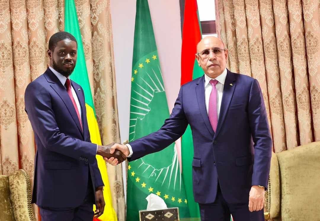 Rencontre entre le Président Diomaye Faye et le Président Ghazouani : La Coopération au Cœur des Échanges entre Dakar et Nouakchott