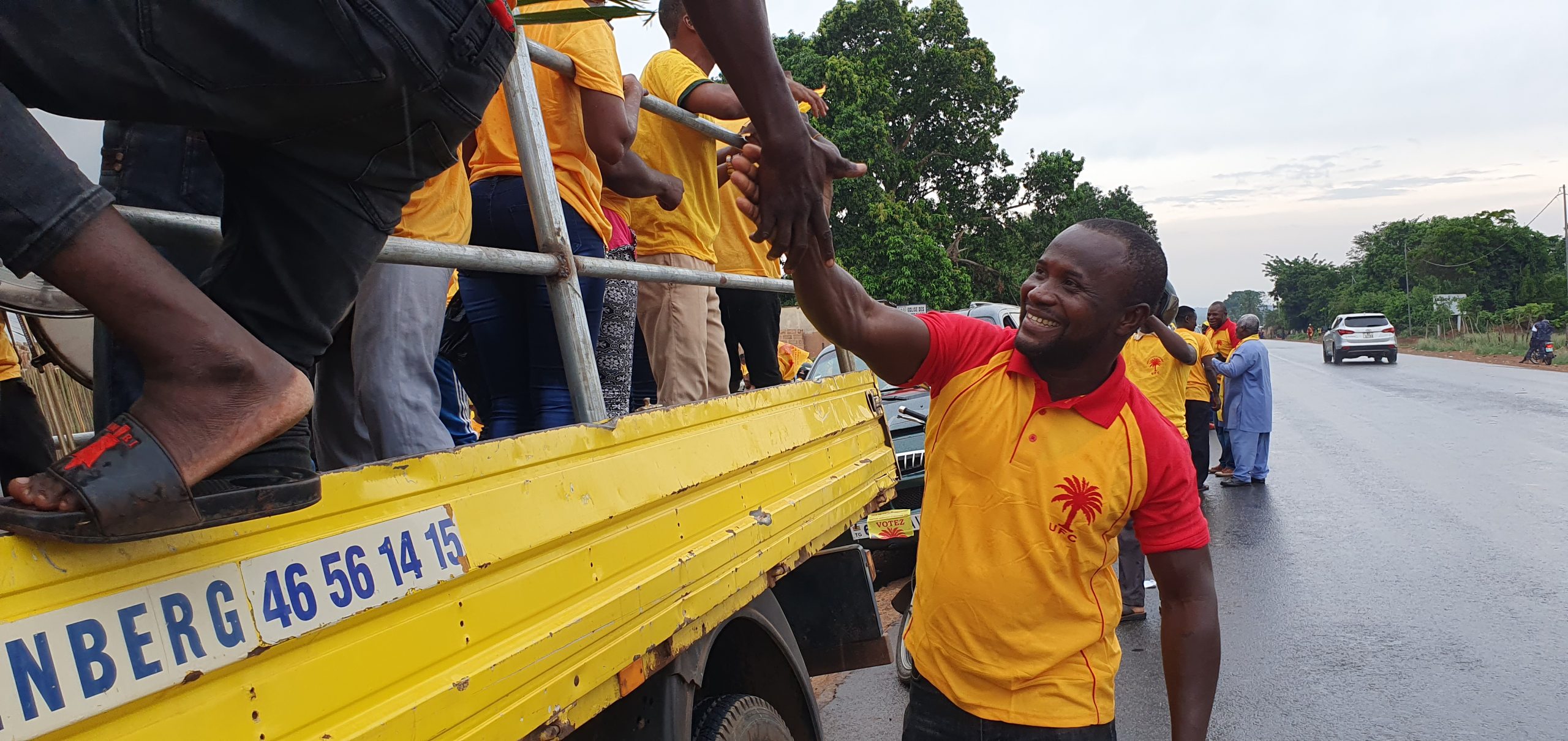 Le candidat Komi ABLE en caravane dans Dzidokpui, Agbessia et Avego pour prôner une gestion de proximité