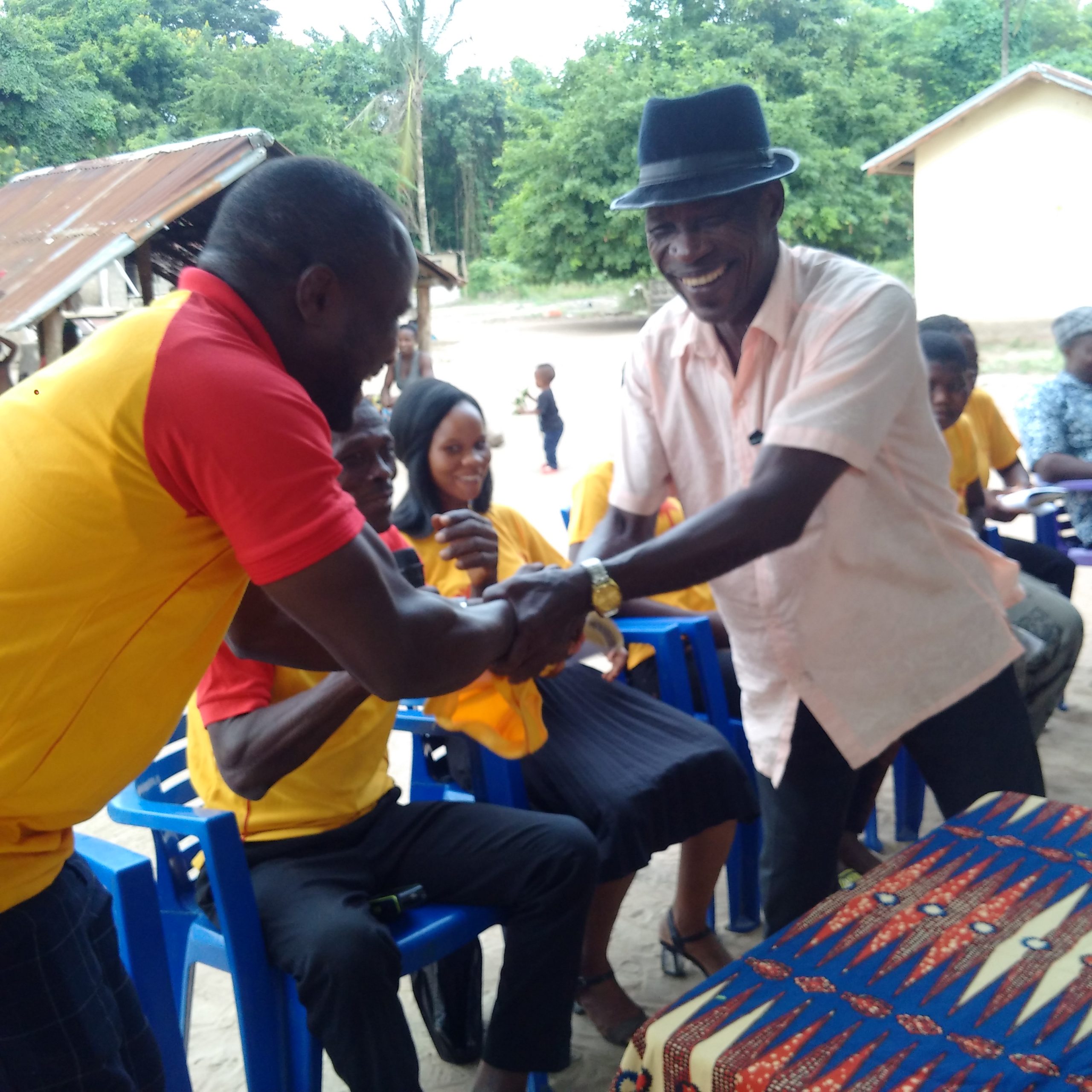 Campagne électorale : Le candidat Komi ABLE de retour à Teraxoe, son village natal