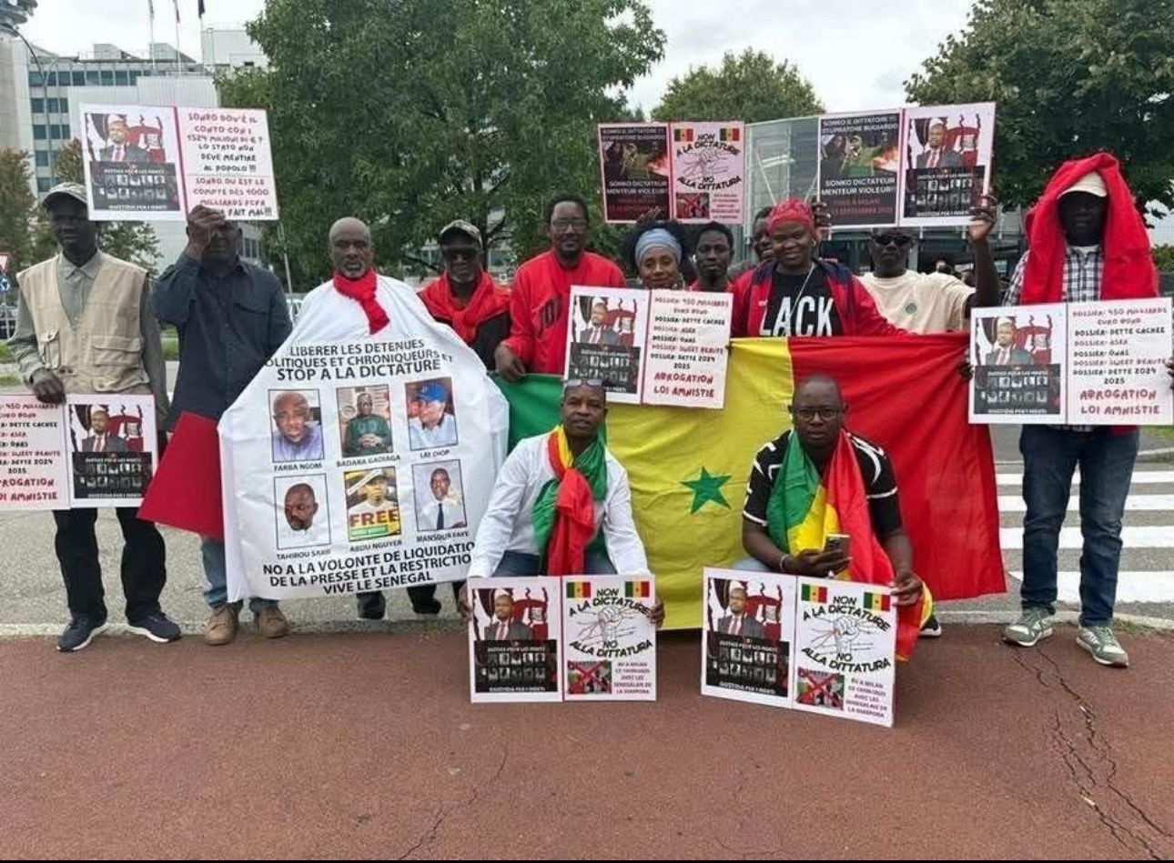 Italie : la mobilisation de l’opposition contre Ousmane Sonko fait flop