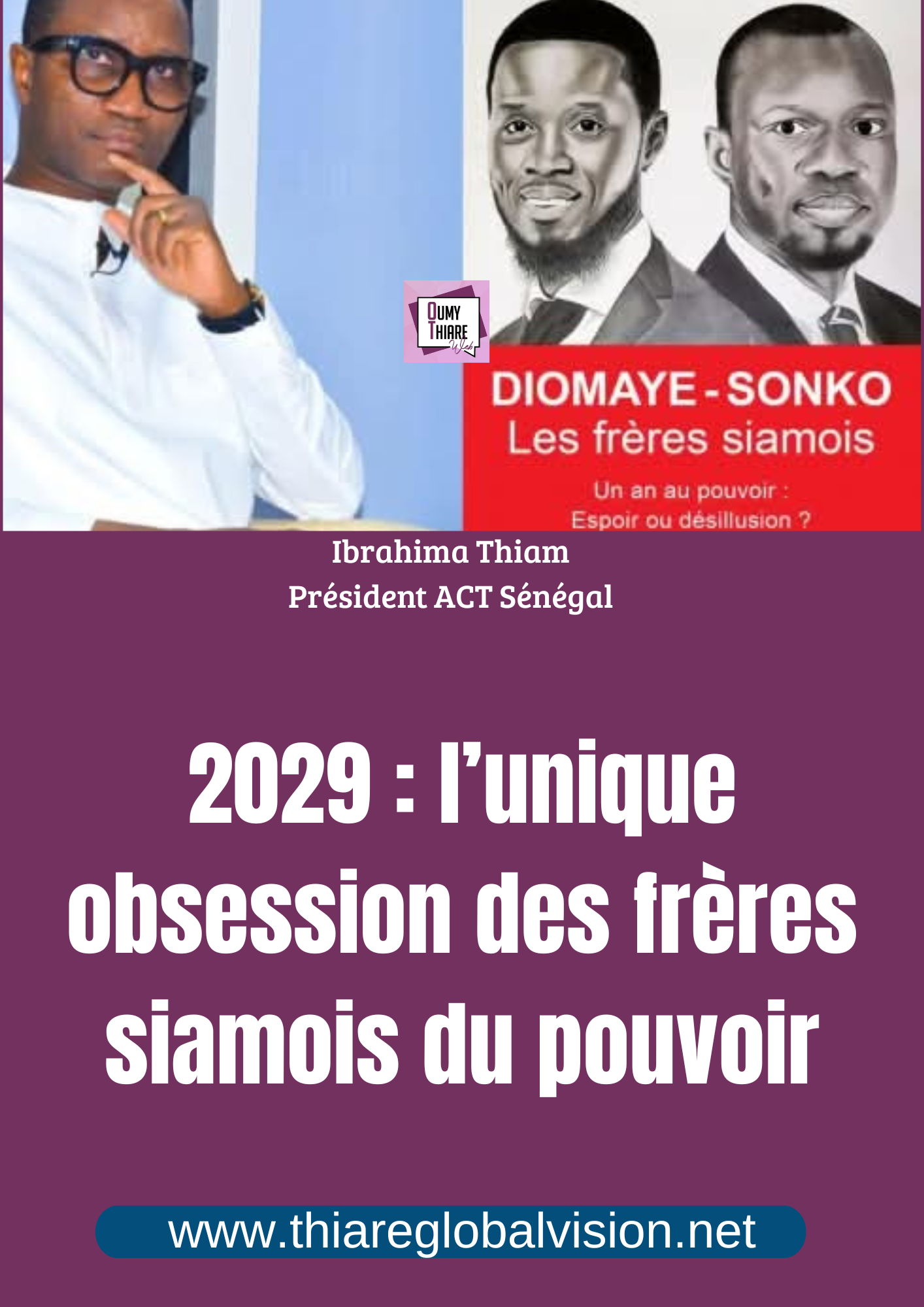 2029 : l’unique obsession des frères siamois du pouvoir