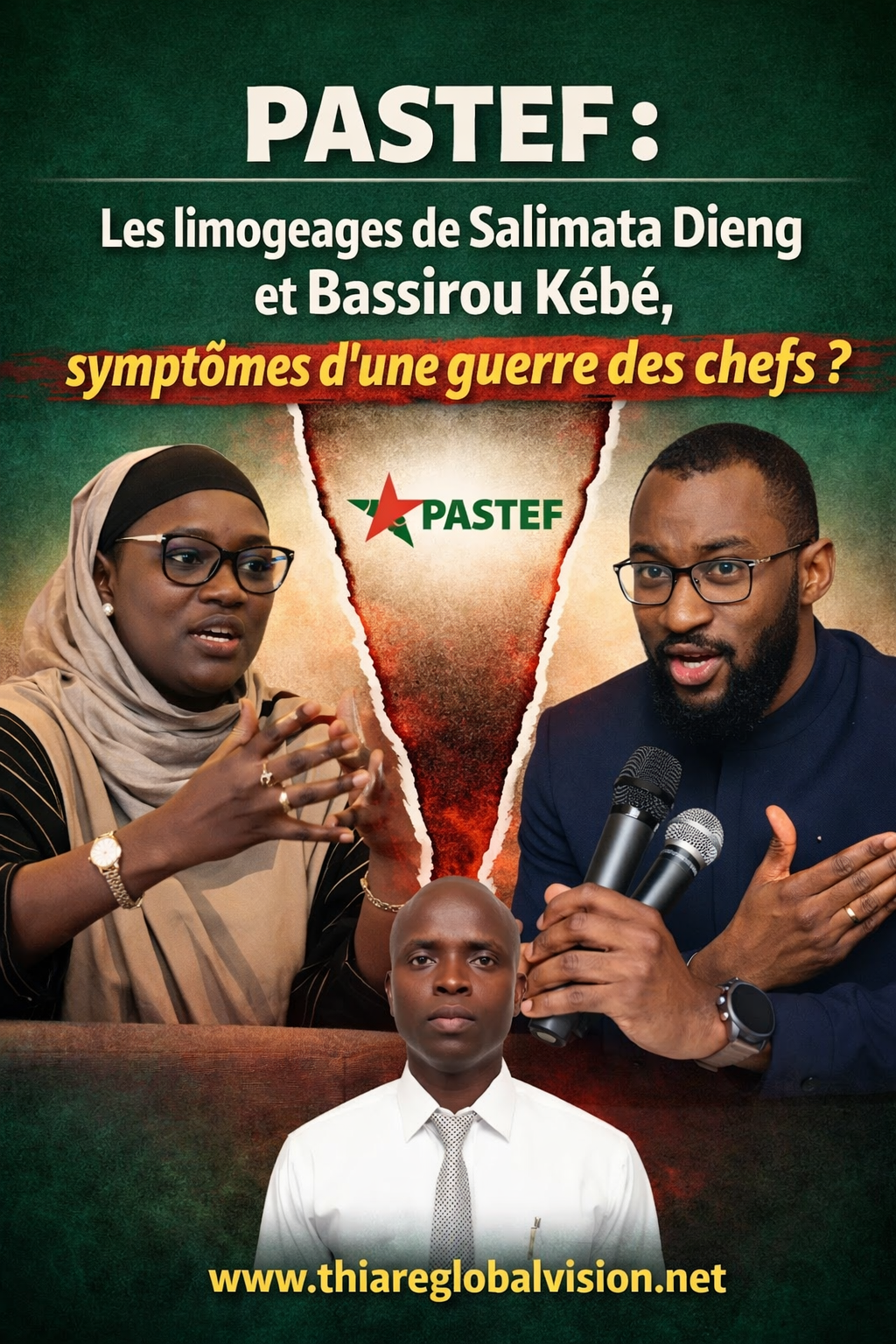 PASTEF : Les limogeages de Salimata Dieng et Bassirou Kébé, symptômes d’une guerre des chefs ?