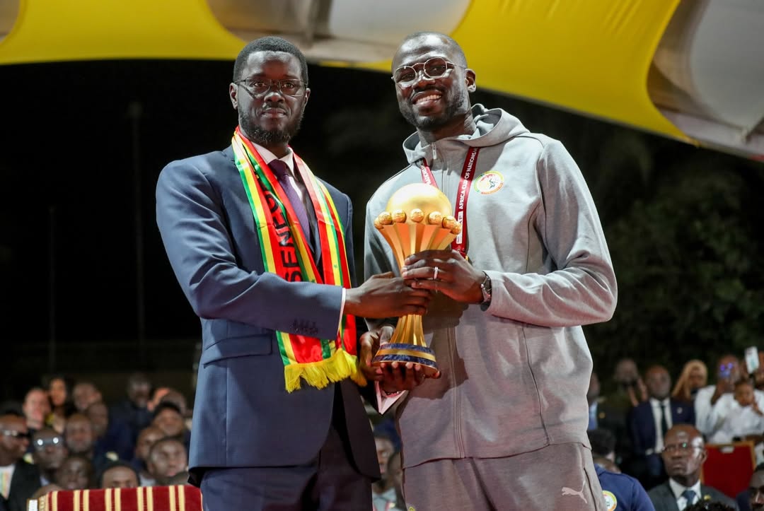 Le sacre du Sénégal à la CAN 2025 salué par Diomaye Faye au Kenya