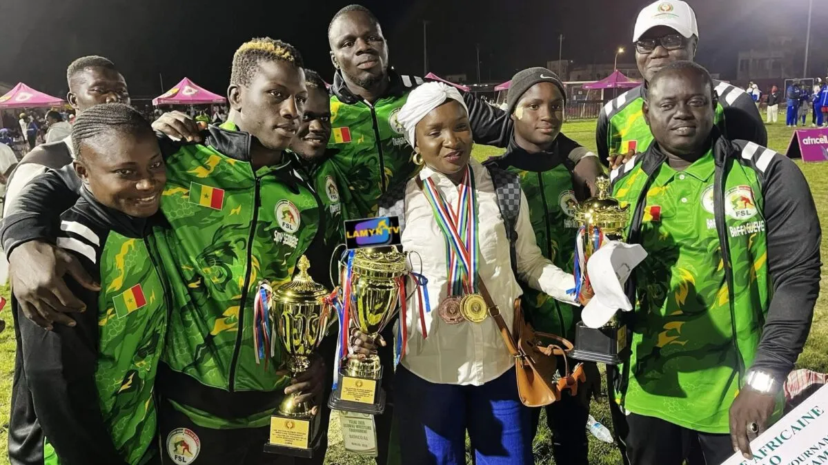 Tournoi de lutte de la CEDEAO : le Sénégal domine et décroche l’or collectif