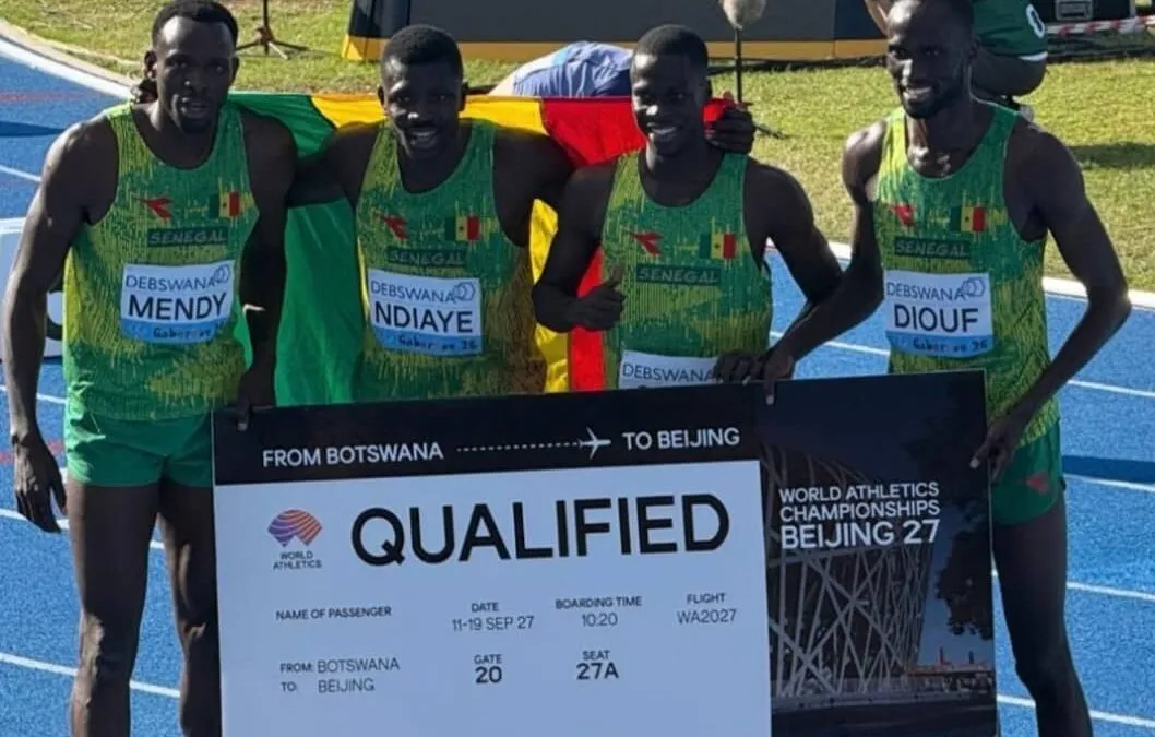 Athlétisme : les sprinteurs sénégalais valident leur billet pour Beijing