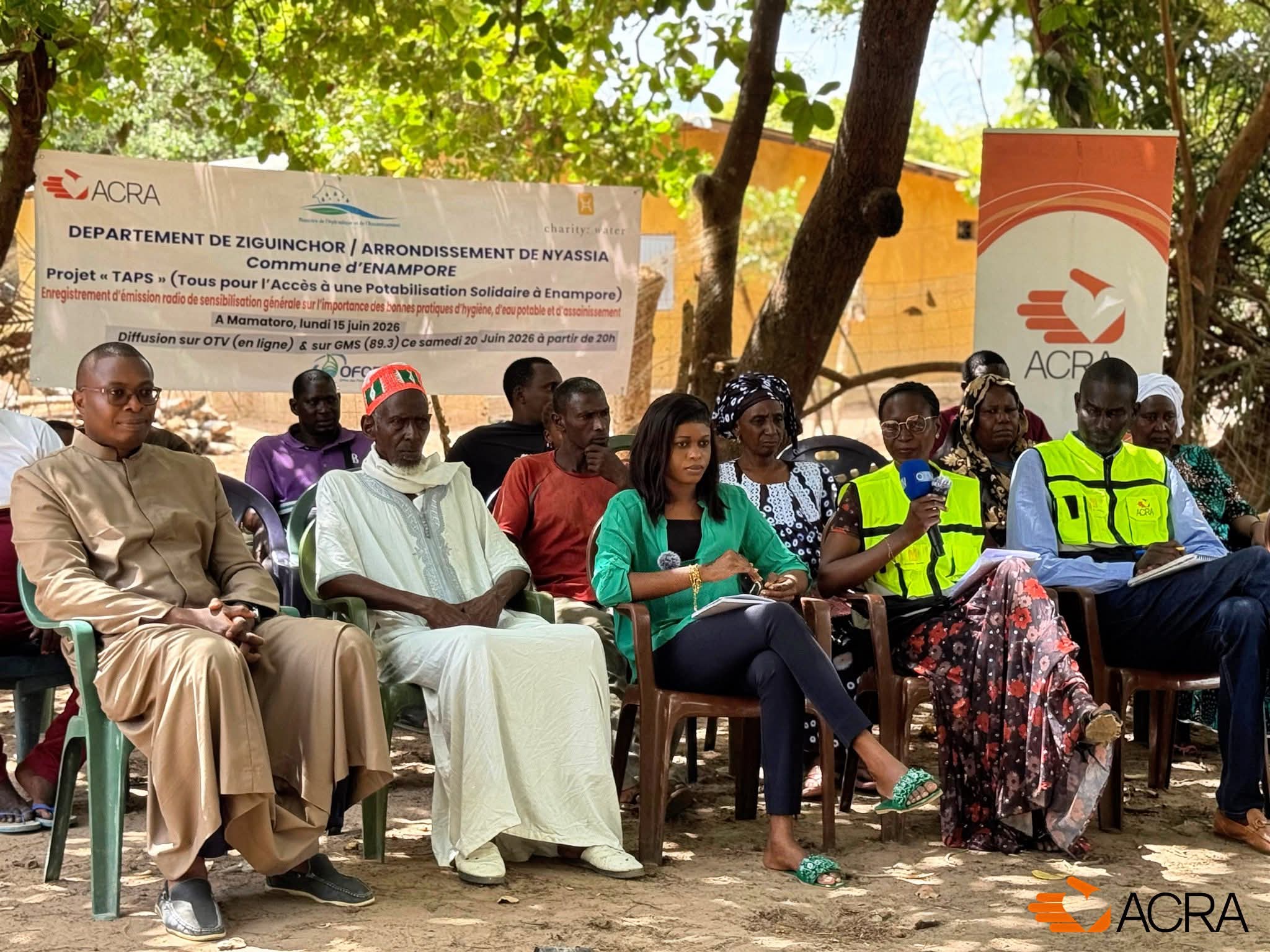 Enampore : une émission radio pour rappeler l’importance de l’hygiène et de l’accès à l’eau potable