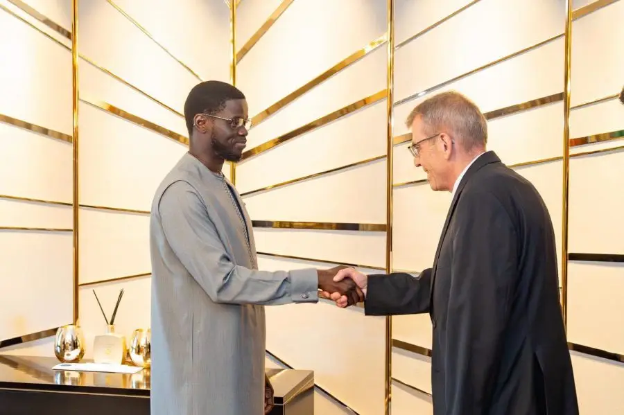Diomaye Faye renforce le partenariat avec GAUFF Engineering pour les infrastructures