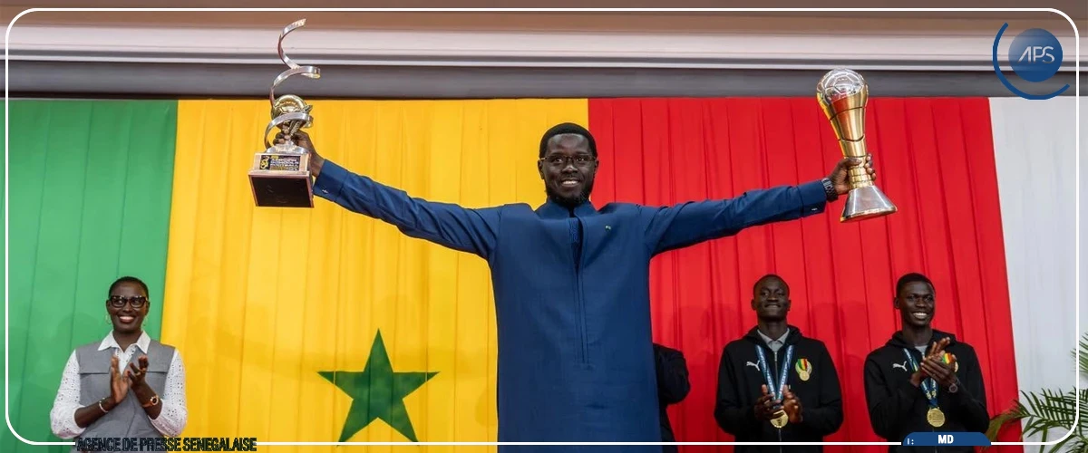 Diomaye Faye mise sur l’éducation et la protection sociale pour récompenser les champions d’Afrique U17 et U15