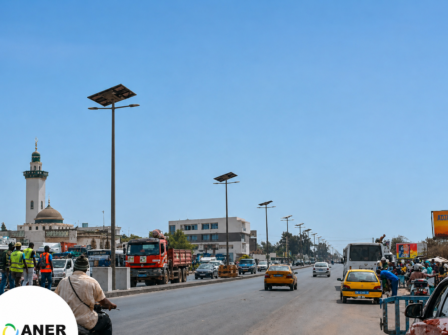 Grâce aux initiatives du président Diomaye Faye, le Sénégal atteint 99,81 % de couverture en lampadaires solaires