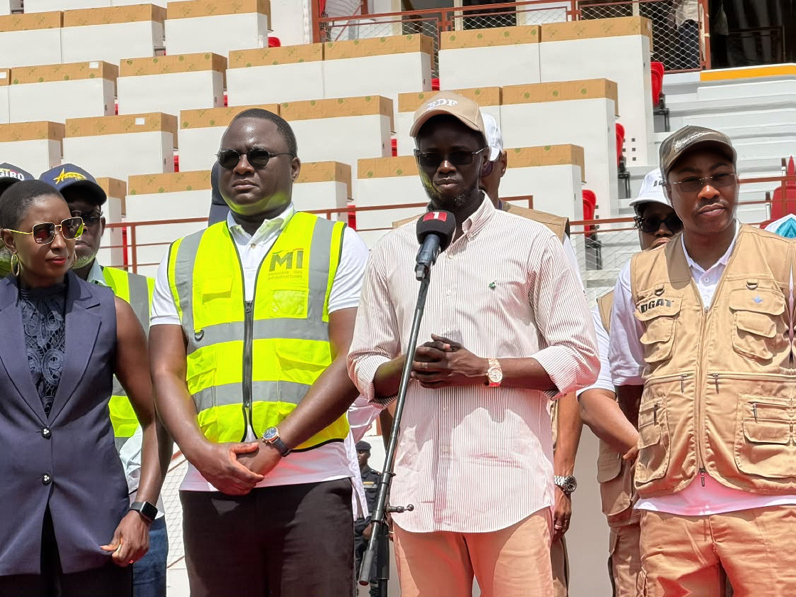 JOJ Dakar 2026 : Diomaye Diakhar Faye appelle à accélérer les derniers travaux après avoir salué leur avancement