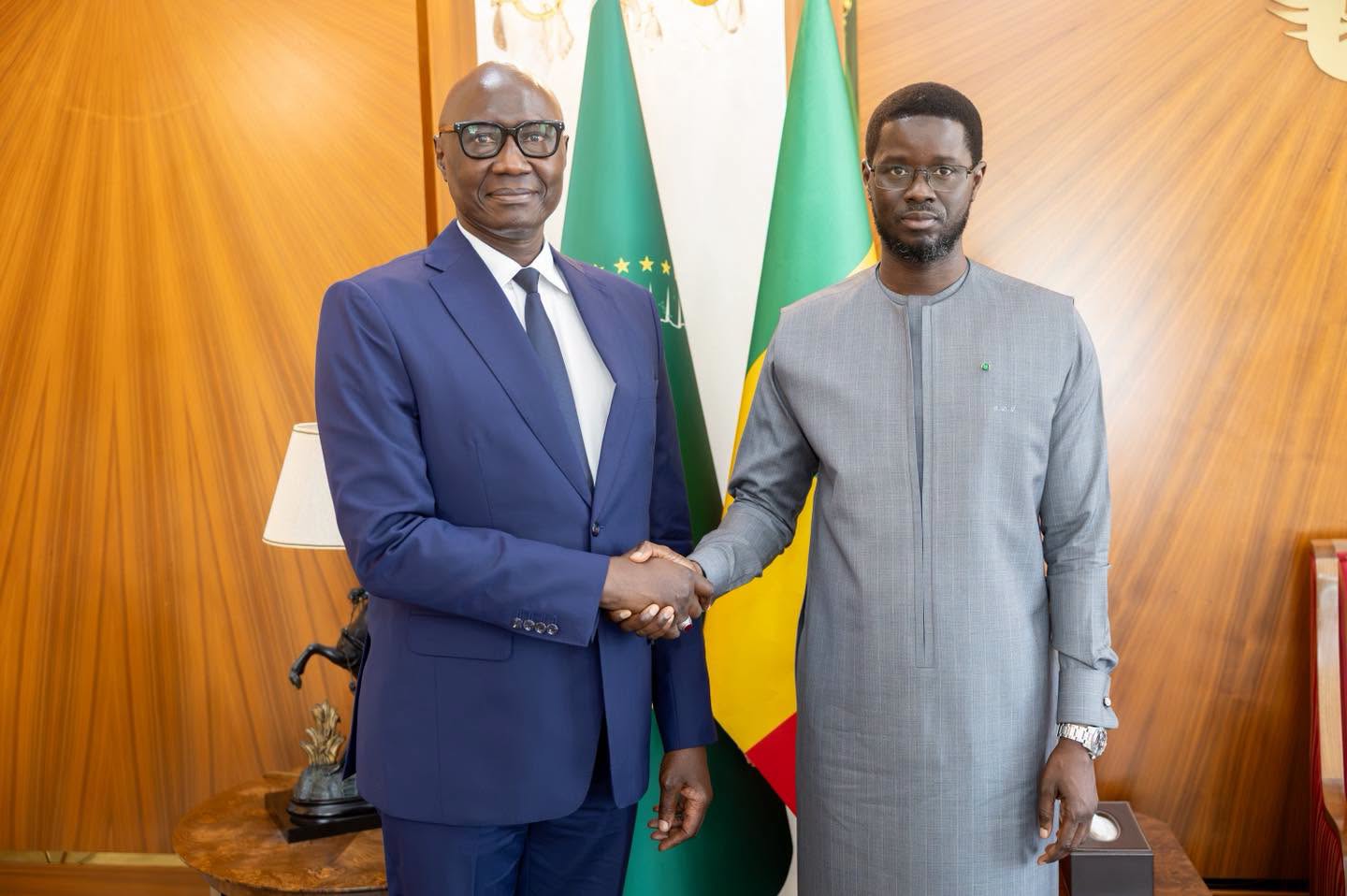 CEDEAO : Bassirou Diomaye Faye échange avec le Général Biram Diop
