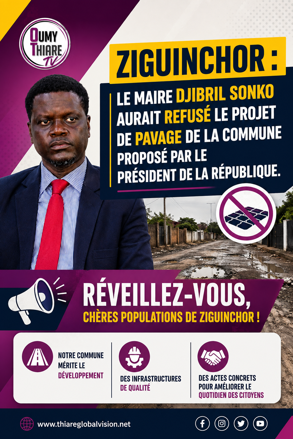 Ziguinchor : jusqu’à quand sacrifier le développement de la commune ?