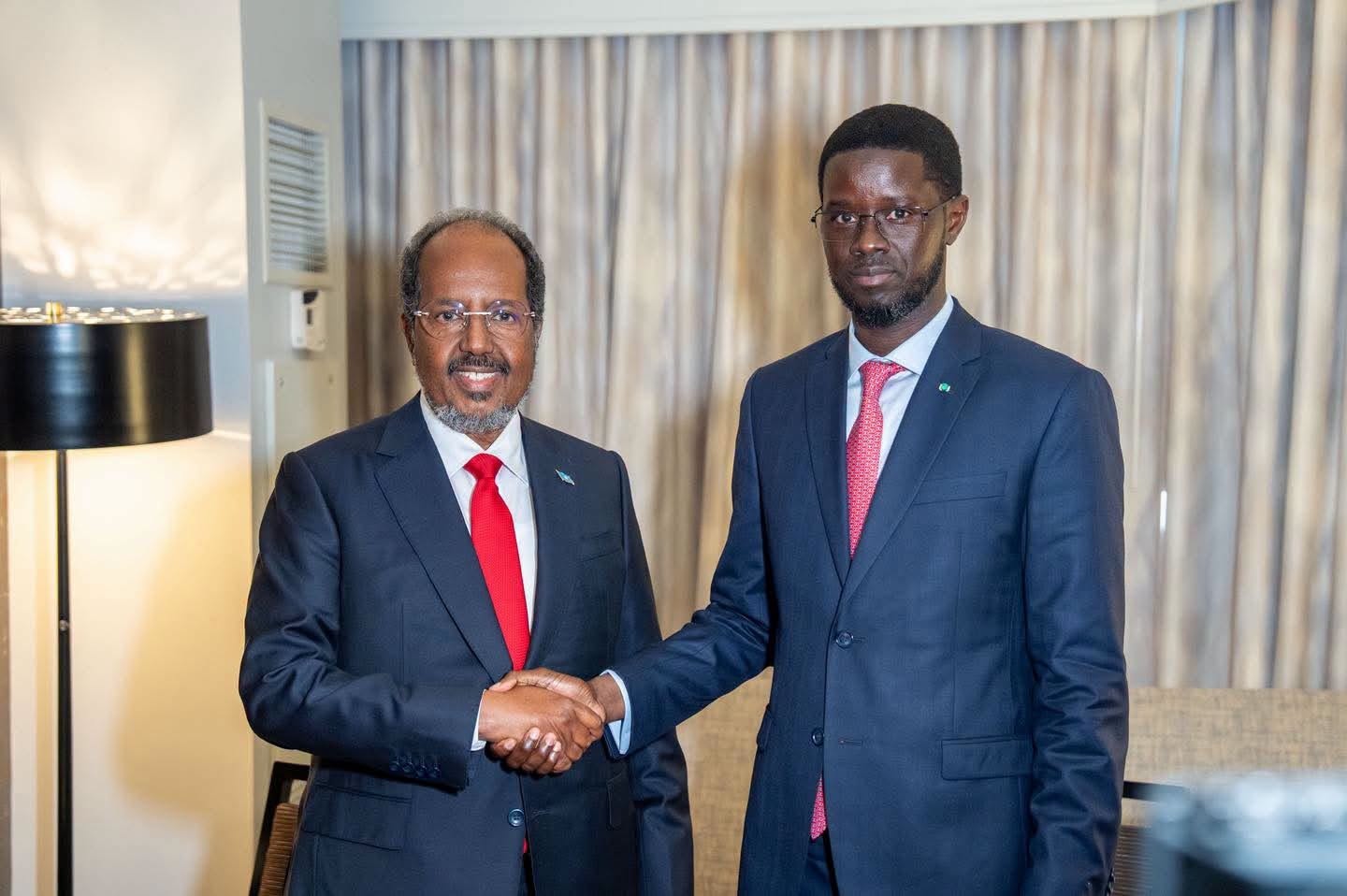 ONU : Bassirou Diomaye Faye échange avec son homologue somalien sur la paix et la sécurité