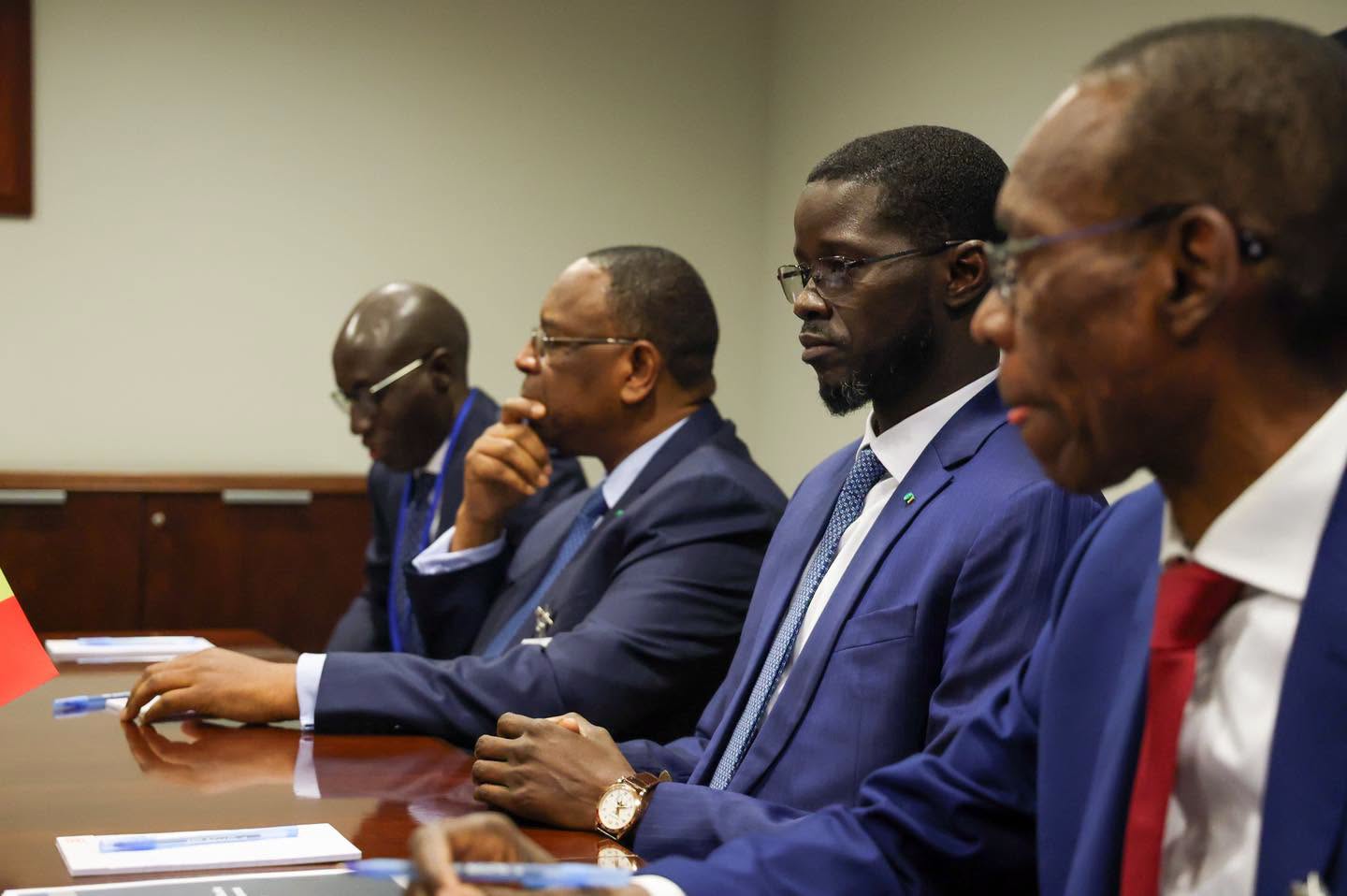 ONU : pourquoi Diomaye Faye et Macky Sall se sont-ils retrouvés à la même table ?