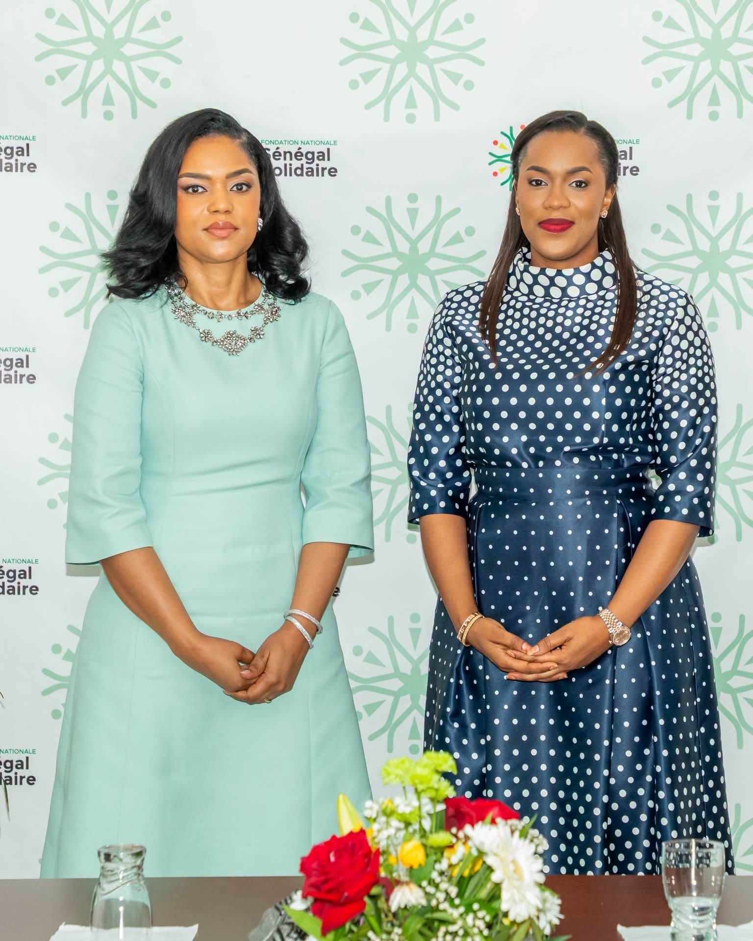 Absa Faye échange avec Nathalie Sassou Nguesso autour de la santé des femmes