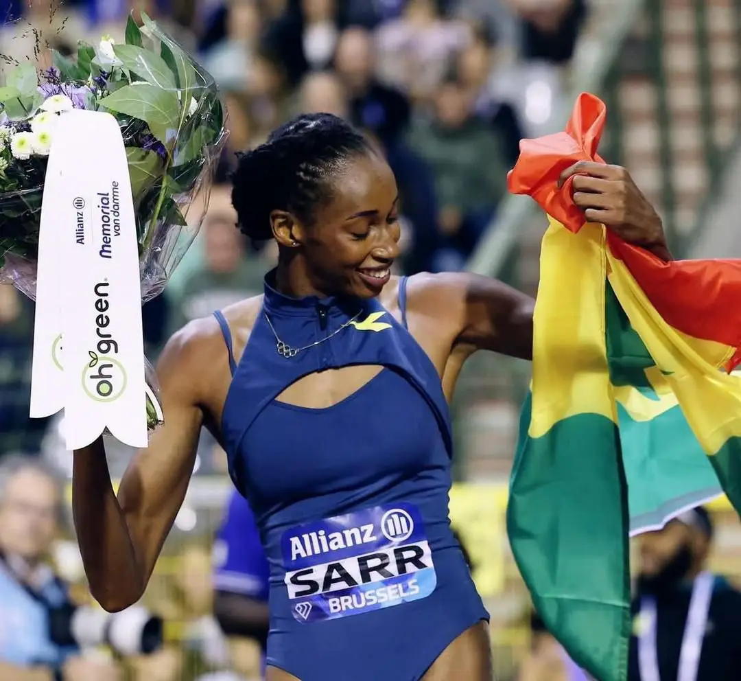 Saly Sarr sacrée à Bruxelles en finale de la Diamond League