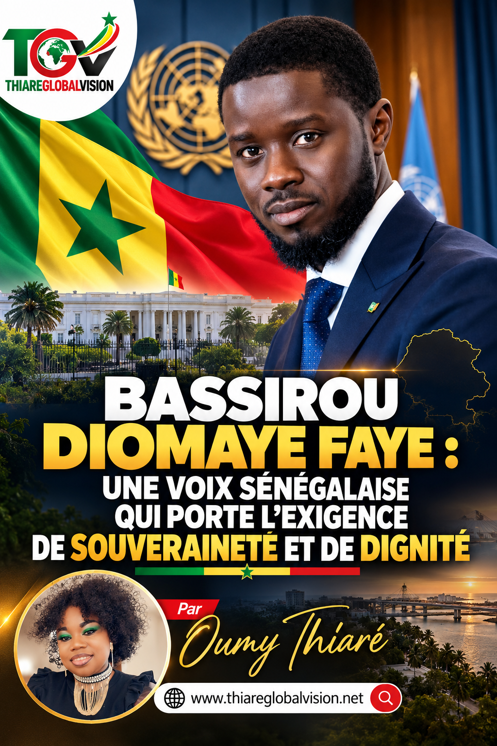 Bassirou Diomaye Faye : une voix sénégalaise qui porte l’exigence de souveraineté et de dignité