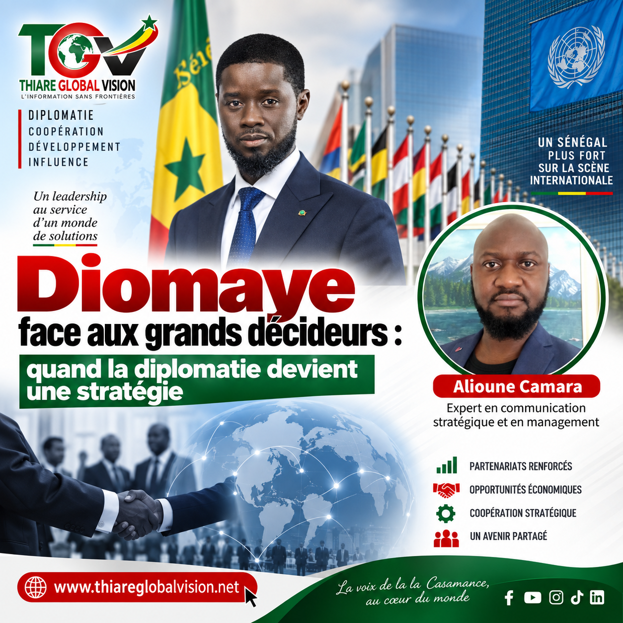 Diomaye face aux grands décideurs : quand la diplomatie devient une stratégie