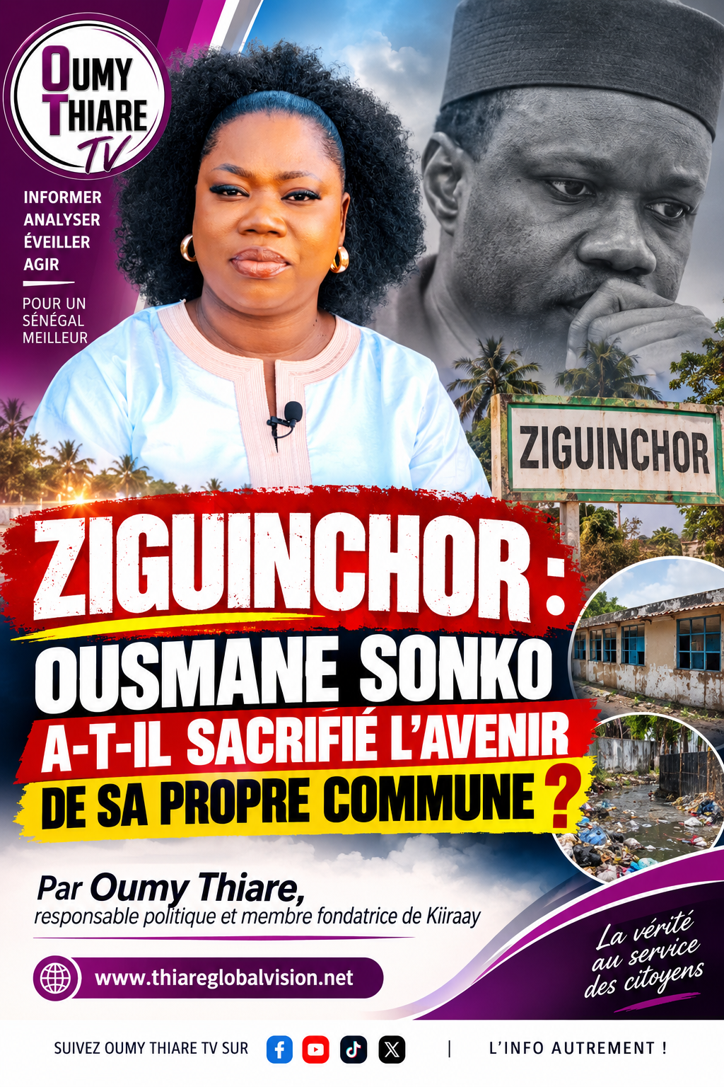 ZIGUINCHOR : OUSMANE SONKO A-T-IL SACRIFIÉ L’AVENIR DE SA PROPRE COMMUNE ?
