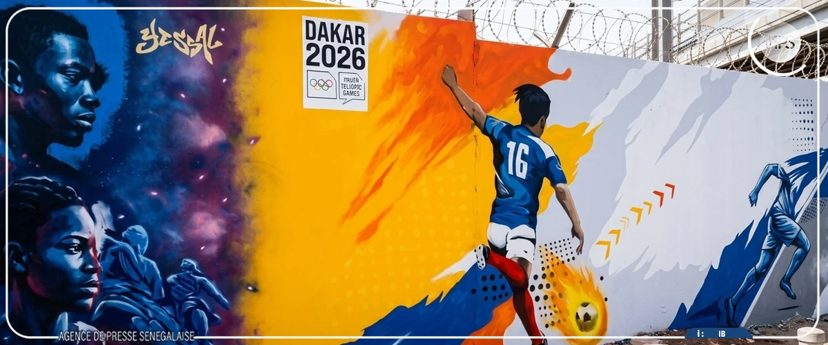 JOJ Dakar 2026 : quand les murs de Dakar racontent l’histoire olympique