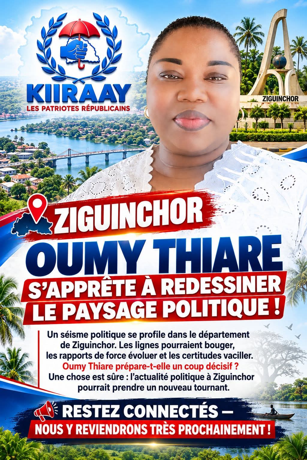 ZIGUINCHOR : OUMY THIARE, UN NOUVEAU TOURNANT POLITIQUE EN PERSPECTIVE ?