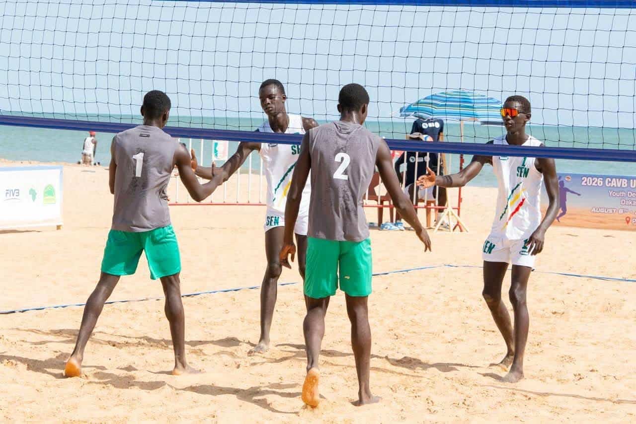 JOJ Dakar 2026 : les équipes sénégalaises de beach-volley fixées sur leurs adversaires