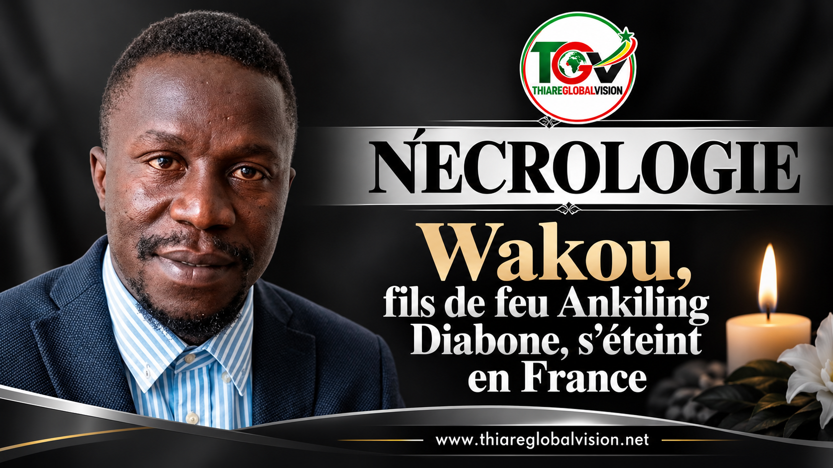 NÉCROLOGIE — Wakou, figure de la culture diola, est décédé en France