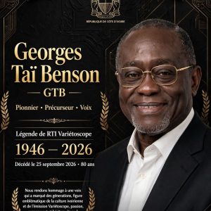 Décès de Georges Taï Benson : le vibrant hommage du Dr Rémi Kouamé Oussou