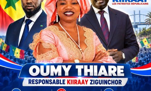 Oumy Thiare : KIIRAAY en ordre de mobilisation à Ziguinchor derrière Diomaye Faye