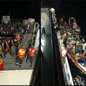 134 migrants secourus en mer par la Marine nationale