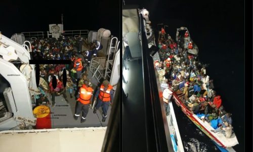 134 migrants secourus en mer par la Marine nationale