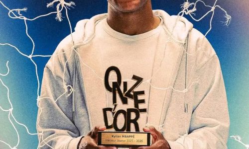 Football : Kylian Mbappé sacré Onze d’Or 2025-2026