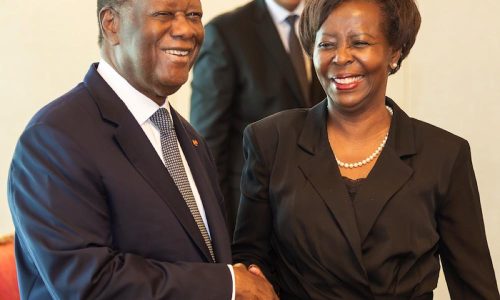 Alassane Ouattara reçoit Louise Mushikiwabo pour un échange sur la Francophonie