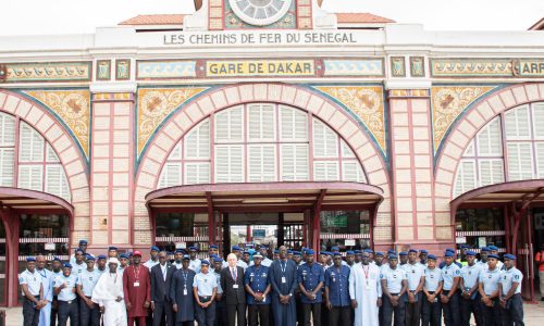Des élèves officiers de la Gendarmerie s’imprègnent des enjeux de sécurité ferroviaire