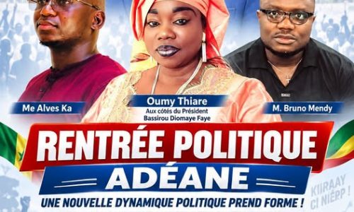 Adéane : Oumy Thiare accueille Me Alves KA et Bruno Mendy au sein de Kiiraay