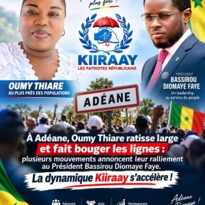 Adéane : Oumy Thiare fédère plusieurs mouvements autour de Diomaye