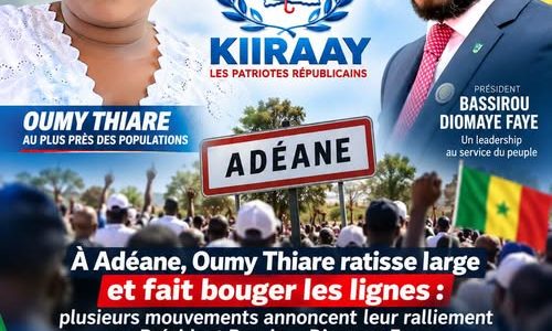 Adéane : Oumy Thiare fédère plusieurs mouvements autour de Diomaye