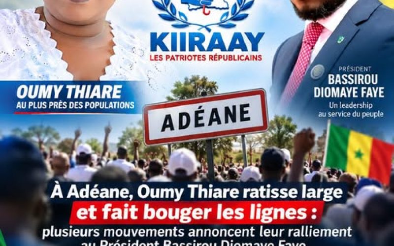 Adéane : Oumy Thiare fédère plusieurs mouvements autour de Diomaye