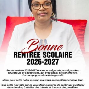 Rentrée scolaire 2026-2027 au Togo : Essivi Mimi Bossou-Soedjede célèbre les artisans de l’avenir