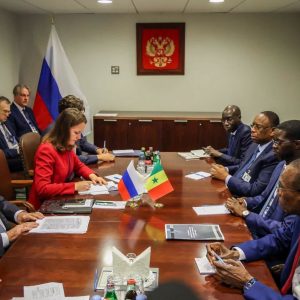 ONU : Diomaye Faye échange avec Sergueï Lavrov à New York