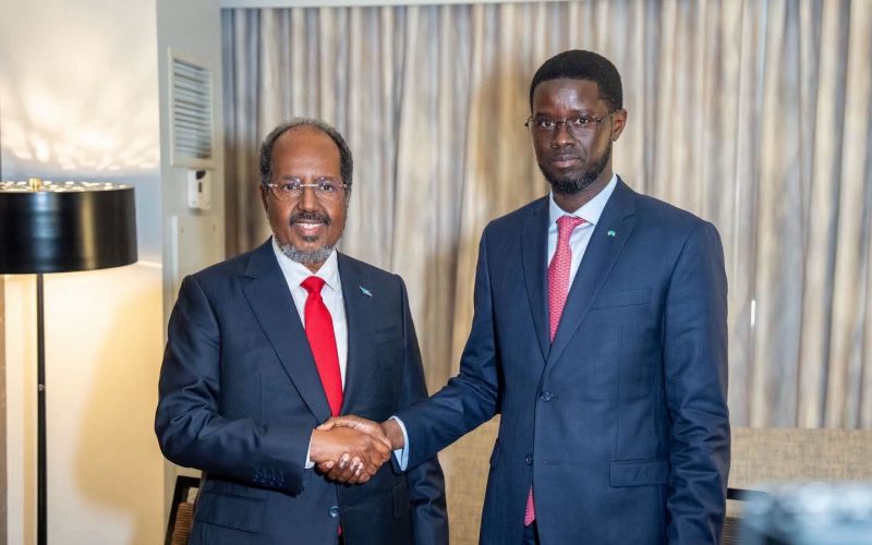 ONU : Bassirou Diomaye Faye échange avec son homologue somalien sur la paix et la sécurité