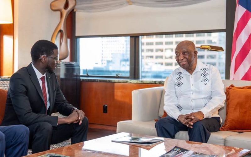 Sénégal–Libéria : Diomaye Faye et Joseph Boakai renforcent leur coopération