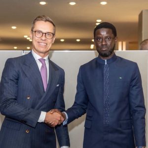 Sénégal–Finlande : Diomaye Faye échange avec Alexander Stubb