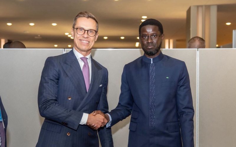 Sénégal–Finlande : Diomaye Faye échange avec Alexander Stubb