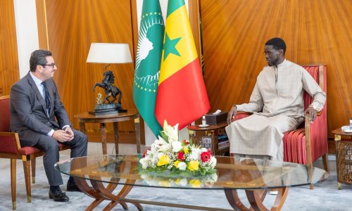 Diomaye Faye échange avec le patron de MSC sur l’avenir maritime du pays