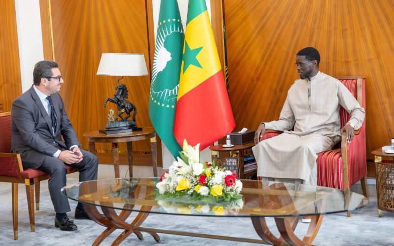 Diomaye Faye échange avec le patron de MSC sur l’avenir maritime du pays